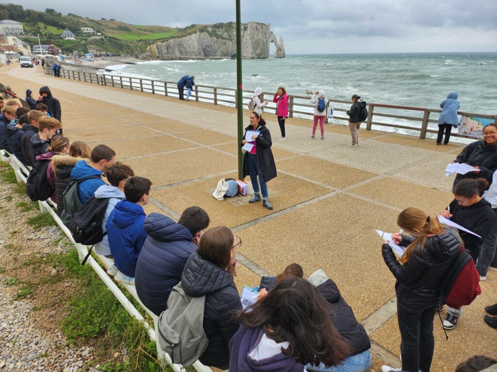 Sortie intégration des Seconde à Etretat