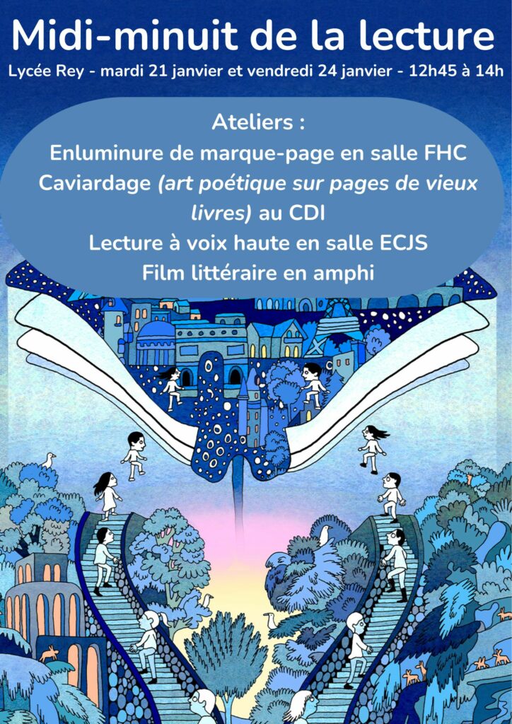 « Nuits de la Lecture » – les 21 et 24 janvier